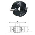 Black Steel Body Shaper Cutter Head For Woodworking, 7000 - 9000 N/min-1